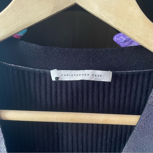 CHRISTOPHER KANE Multicolor Foil Cardigan - Picture 5 of 9